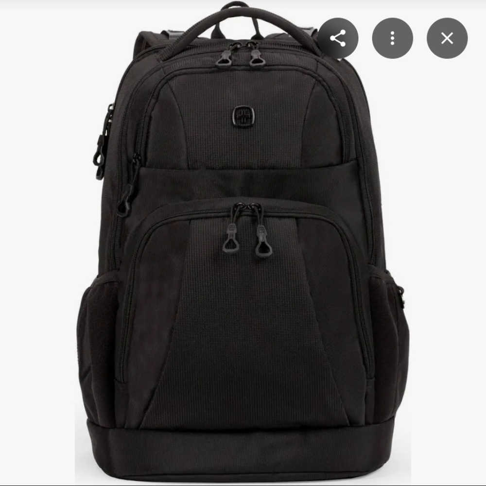 Swiss Gear Black Backpack